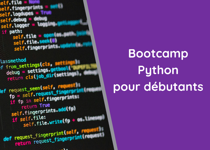 Bootcamp Python avec Rbean